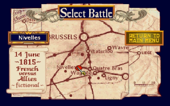 每日新游预告《光荣领域》以滑铁卢战役为基础RTS游戏